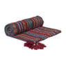 Plaid Mexican - oranje/paars - 130x160 cm